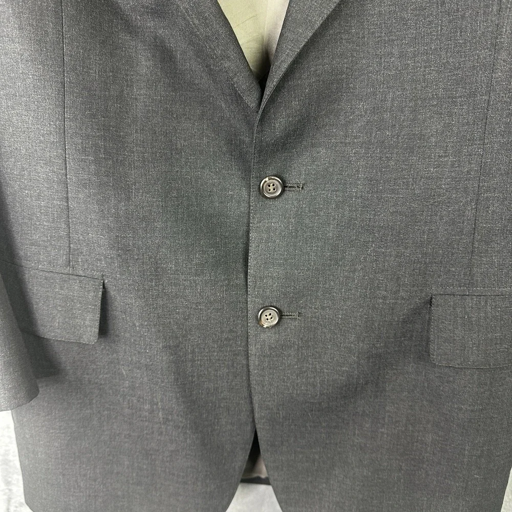 Vintage Polo University Club Ralph Lauren Blazer 42R Dark Gray‎ Sport Coat